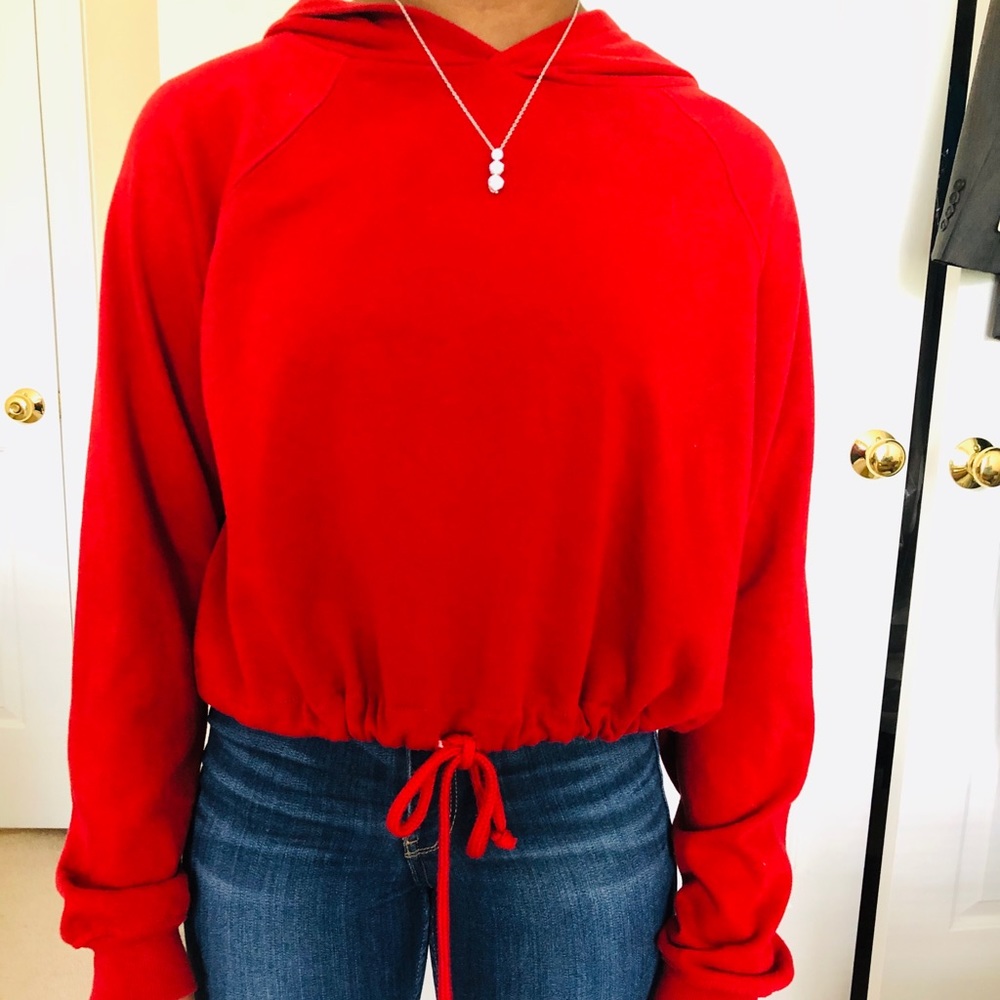 Cropped sweatshirt
